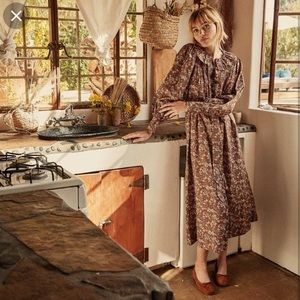 Doen Preston Dress Arlene’s flowers (liberty print) M